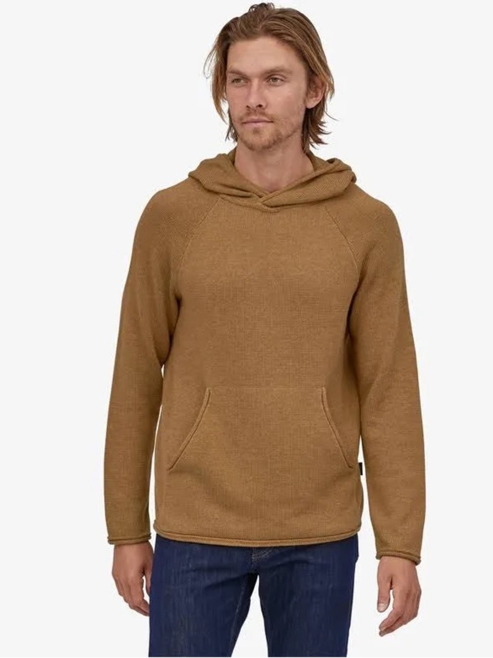 Patagonia Ponderosa Pine Knit Hoodie Mulch Brown Gorpcore Granolacore Men M